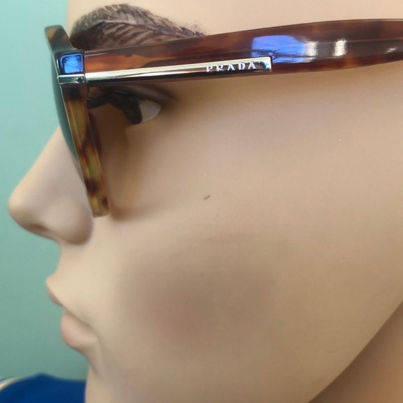 Prada SPR 09P 51-20 4BW-6S1 140 3N Light Havana Brown Gradient Unisex Sunglasses - Picture 7 of 12